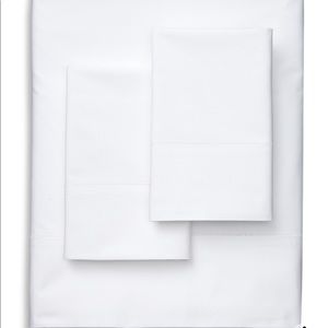 Frette luxe percale sheet set white Cali King NIB